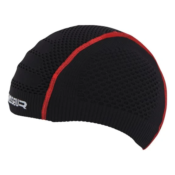Bonnet Finisseur Thermal Knitted Noir Rouge 1 Bonnet Finisseur Thermal Knitted Noir Rouge
