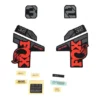 Autocollants Fox Racing Shox 32 SC Factory Series 2021 Noir Brillant Orange