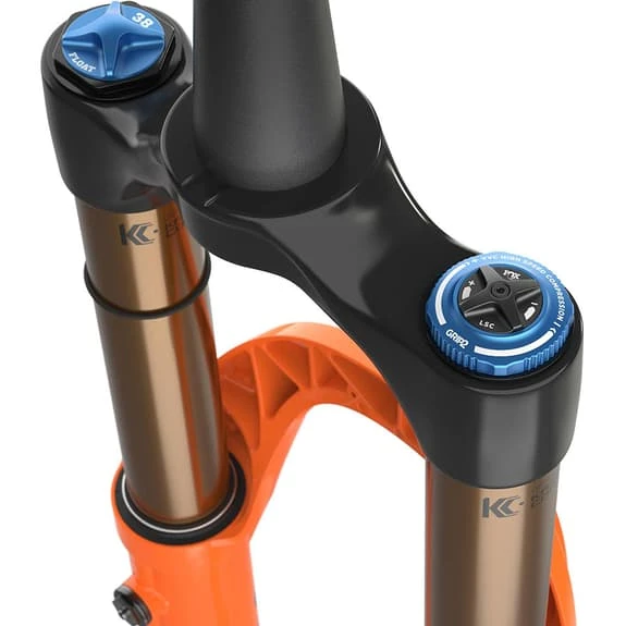 Fourche Fox Racing Shox 38 Factory Series 170 Mm Grip2 HSC/LSC/HSR/LSR 15QR110 Av 44 Orange 5 Fourche Fox Racing Shox 38 Factory Series 170 Mm Grip2 HSC/LSC/HSR/LSR 15QR110 Av 44 Orange – Image 5