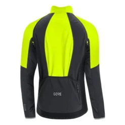 Équipement Gore Wear Phantom GORE-TEX INFINIUM™ Manches Amovibles C5 Thermo Noir Jaune Fluo -Pieces Velo Magasin gow 1006450899 002