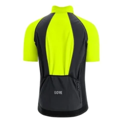 Équipement Gore Wear Phantom GORE-TEX INFINIUM™ Manches Amovibles C5 Thermo Noir Jaune Fluo -Pieces Velo Magasin gow 1006450899 004