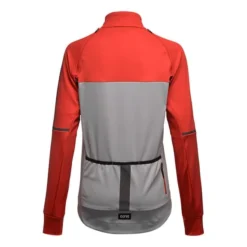 Veste Gore Wear Phantom GORE-TEX INFINIUM™ Manches Amovibles Gris Rouge-orangé Femme -Pieces Velo Magasin gow 100821bfay 003