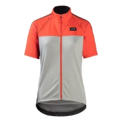 Veste Gore Wear Phantom GORE-TEX INFINIUM™ Manches Amovibles Gris Rouge-orangé Femme -Pieces Velo Magasin gow 100821bfay 004