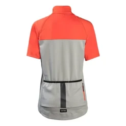Veste Gore Wear Phantom GORE-TEX INFINIUM™ Manches Amovibles Gris Rouge-orangé Femme -Pieces Velo Magasin gow 100821bfay 005