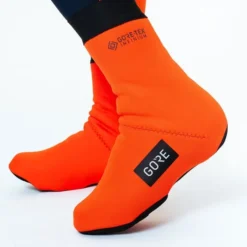 Gore Wear Couvre-chaussures GOREWEAR Shield Thermo GORE-TEX INFINIUM™ Rouge Brillant Noir -Pieces Velo Magasin gow 100827 ay00 005