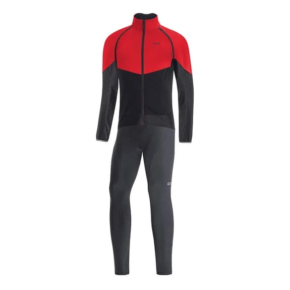 Équipement Gore Wear Phantom GORE-TEX INFINIUM™ Manches Amovibles C3 Thermo Noir Rouge 1 Équipement Gore Wear Phantom GORE-TEX INFINIUM™ Manches Amovibles C3 Thermo Noir Rouge