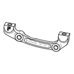 Adaptateur De Frein Hope 180 Y 160 Mm Pour Frein Avant Ou Arrière Post Mount Noir