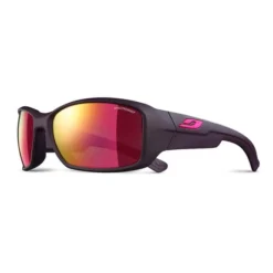 Lunettes Julbo Whoops Lilas Rose Foncé Verres Miroir Spectron 3CF Rose