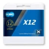 KMC Chaîne Shimano X-12 12V 126 Maillons Or