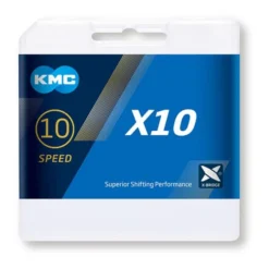 Chaîne KMC X10 114 Maillons 10 Vitesses Noir