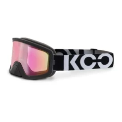 Masque KOO Edge Noir Avec Verre Zeiss Pink Mirror