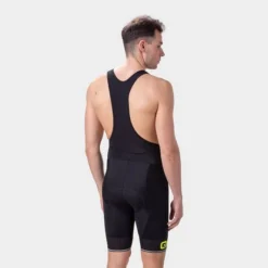 ALE Cuissard Alé Solid Corsa Noir Jaune -Pieces Velo Magasin l13646718 corsa bibshorts uomo 3