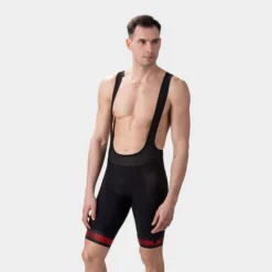 ALE Cuissard Alé Graphics PRR Strada Noir Rouge -Pieces Velo Magasin l15042318 strada bibshorts uomo 4