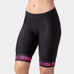 ALE Culote Sin Tirantes Alé Strada Negro Rosa Mujer -Pieces Velo Magasin l20051518 strada lady shorts 5