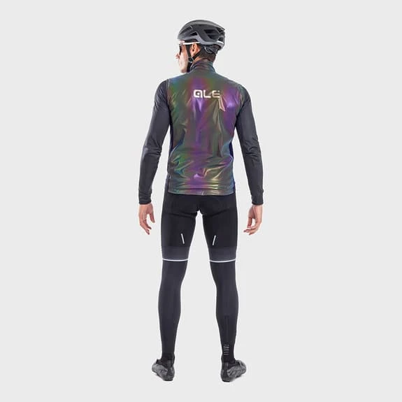 ALE Gilet Alé Klimatik Iridescent Gris 4 ALE Gilet Alé Klimatik Iridescent Gris – Image 4