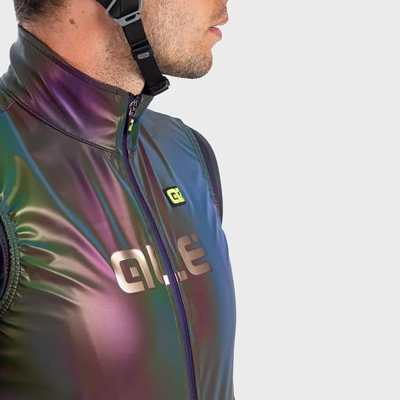 ALE Gilet Alé Klimatik Iridescent Gris 6 ALE Gilet Alé Klimatik Iridescent Gris – Image 6
