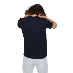 T-shirt Le Coq Sportif Bat Nº2 Manche Courte Noir Blanc -Pieces Velo Magasin lc 2210557 006