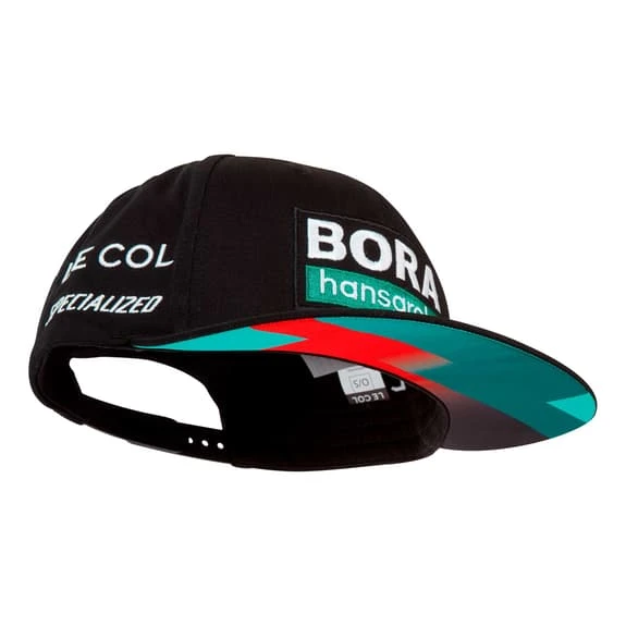 LE COL Casquette BORA-hansgrohe Snapback 2023 Noir Vert Rouge 2 LE COL Casquette BORA-hansgrohe Snapback 2023 Noir Vert Rouge – Image 2