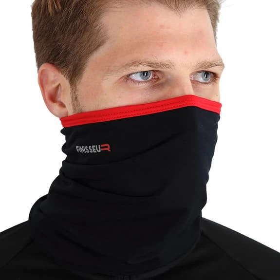 Tour De Cou Finisseur Thermal Noir Rouge 3 Tour De Cou Finisseur Thermal Noir Rouge – Image 3