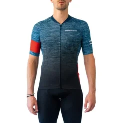 Maillot Finisseur Core Melange Manche Courte Noir Bleu -Pieces Velo Magasin maillot finisseur core melange manga corta negro azul model1