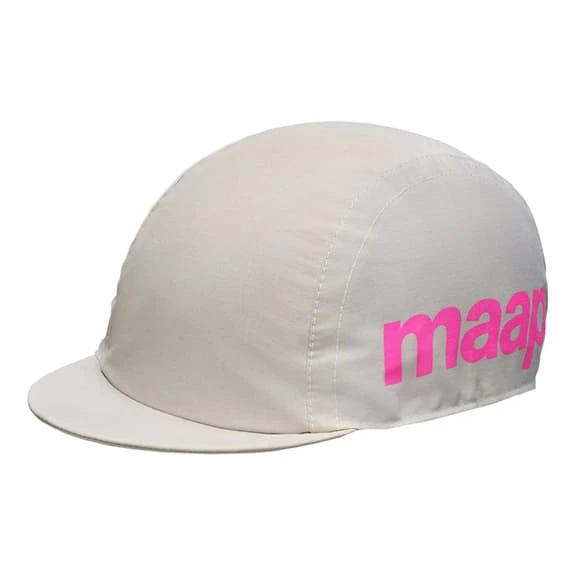 Casquette MAAP Training Blanc Bouleau Rose 1 Casquette MAAP Training Blanc Bouleau Rose
