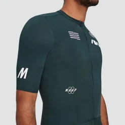 Maillot MAAP Fuse Pro Manche Courte Vert Pin -Pieces Velo Magasin map maj301 dpne 006