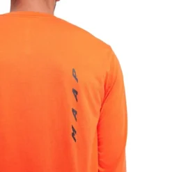 T-shirt MAAP Shift Dry Manche Longue Orange -Pieces Velo Magasin map mat025 org 005