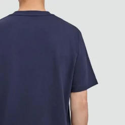 T-shirt MAAP Evade Manche Courte Bleu Marine Blanc -Pieces Velo Magasin map mat049 nvy 006