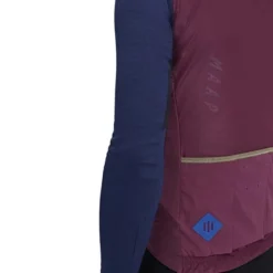 Gilet MAAP Alt_Road Thermal Lilas -Pieces Velo Magasin map mav081 burg 005