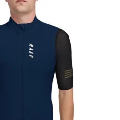 Gilet MAAP Draft Team Bleu Marine -Pieces Velo Magasin map mav087 nvy 004