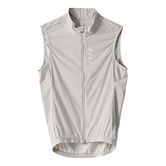 Gilet MAAP Draft Team Blanc Gris 1 Gilet MAAP Draft Team Blanc Gris
