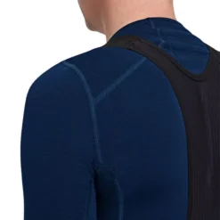 Maillot De Corps MAAP Thermal Manche Courte Bleu Marine -Pieces Velo Magasin map mbl030 nvy 005