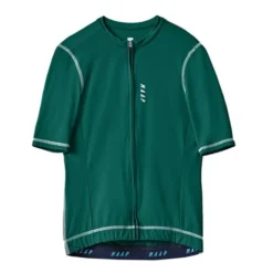 Maillot MAAP Training Manche Courte Vert Foncé Blanc Femme