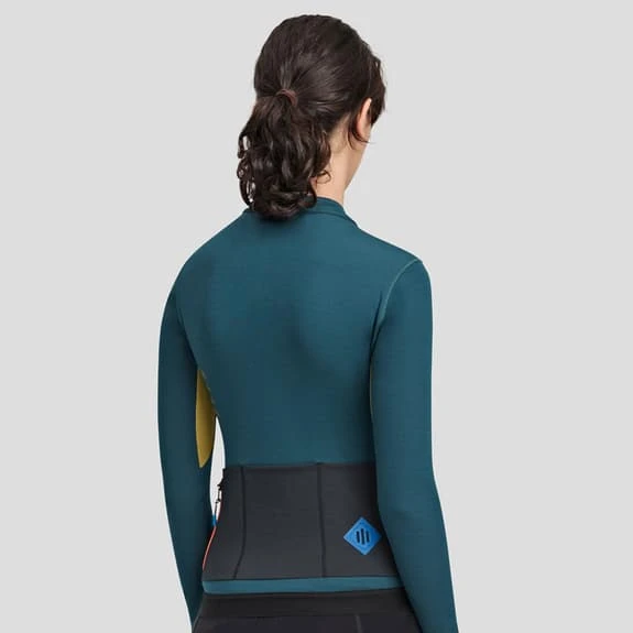 Maillot MAAP Alt_Road Manche Longue Turquoise Foncé Femme 3 Maillot MAAP Alt_Road Manche Longue Turquoise Foncé Femme – Image 3