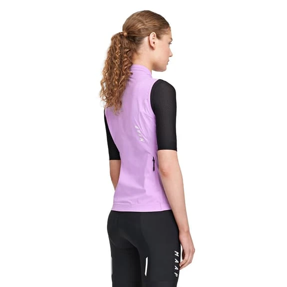 Gilet MAAP Prime Stow Lilas Clair Femme 3 Gilet MAAP Prime Stow Lilas Clair Femme – Image 3