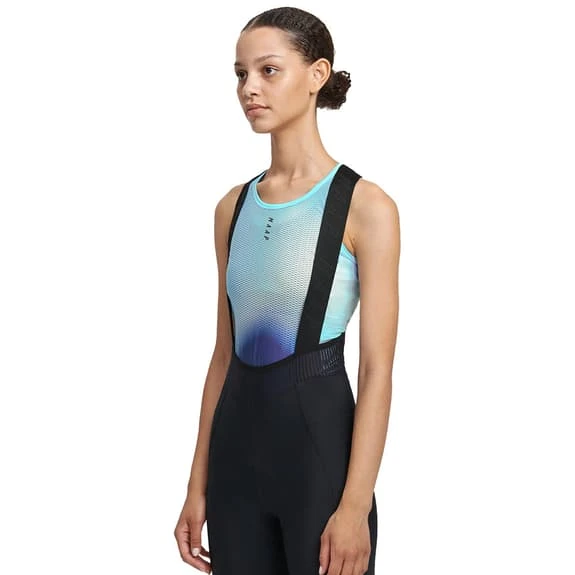Maillot De Corps MAAP Flow Team Sans Manches Bleu Clair Femme 2 Maillot De Corps MAAP Flow Team Sans Manches Bleu Clair Femme – Image 2