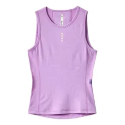 Maillot De Corps MAAP Thermal Sans Manches Lilas Clair