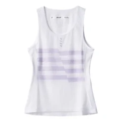 Maillot De Corps MAAP Emblem Team Bretelles Blanc Lilas Femme