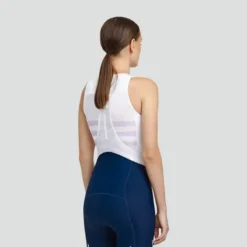Maillot De Corps MAAP Emblem Team Bretelles Blanc Lilas Femme 8 Maillot De Corps MAAP Emblem Team Bretelles Blanc Lilas Femme -Pieces Velo Magasin map wbl037 wht 003