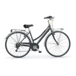 Vélo Urbain MBM Central 28" 6V Gris Titane Femme