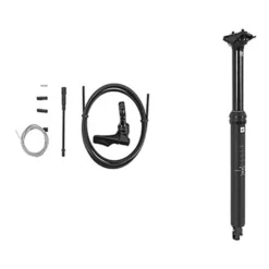 Tige De Selle Télescopique Massi MSP320 30,9 Mm Avec Câblage Interne Noir