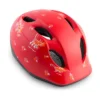 Casque MET Buddy Rouge Animaux Mat Enfant