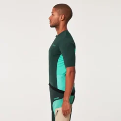 Maillot Oakley Element Manche Longue Vert Foncé -Pieces Velo Magasin ok foa403763 7bc 003