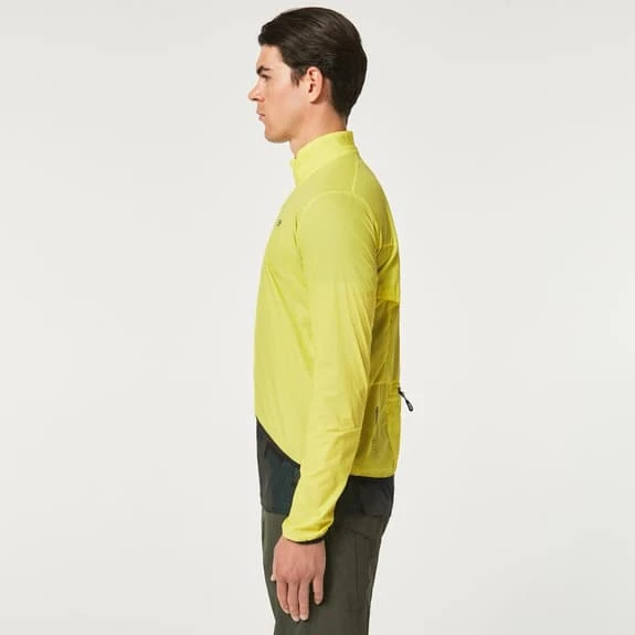 Veste Fine Coupe-vent Oakley Elements Jaune Intense 3 Veste Fine Coupe-vent Oakley Elements Jaune Intense – Image 3