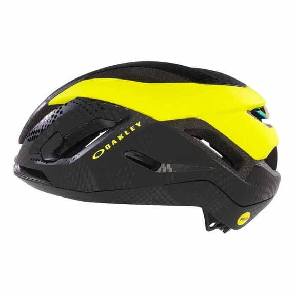 Casque Oakley ARO5 Race MIPS Jaune Noir 5 Casque Oakley ARO5 Race MIPS Jaune Noir – Image 5