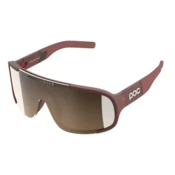 Lunettes POC Aspire Mid Rouge Pâle Avec Verre Clarity Trail Silver