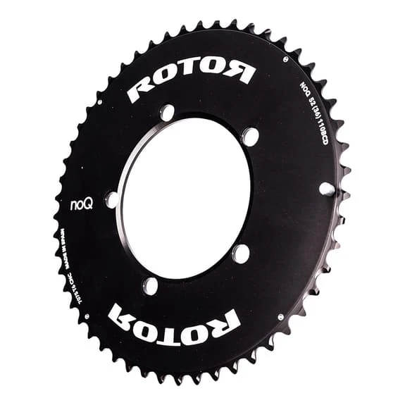 Plateau Extérieur Rotor Aero BCD 110x5 Aero Noir 2 Plateau Extérieur Rotor Aero BCD 110x5 Aero Noir – Image 2