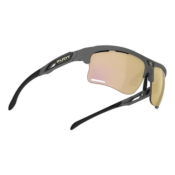 Lunettes Rudy Project Keyblade Gris Foncé Avec Verres RP Optics Multilaser Doré 3 Lunettes Rudy Project Keyblade Gris Foncé Avec Verres RP Optics Multilaser Doré – Image 3