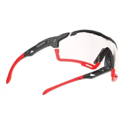 Lunettes Rudy Project Cutline Noir Rouge Avec Verres Photochromiques ImpactX 2 Rouge -Pieces Velo Magasin ru sp637419 0001 003