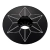 Couvercle De Boîtier De Direction Supacaz Star Capz Anodized Noir